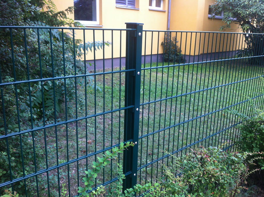 Stabmattenzaun Hammerschlagfarbe